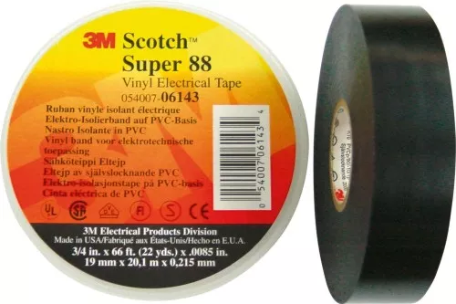 3M Deutschland PVC Elektro-Isolierband ScotchSuper88 19x20