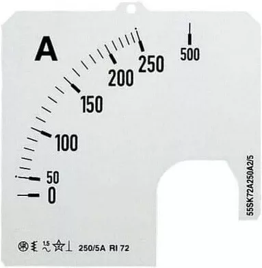 ABB Stotz S&J Amperemeter SCL-A1-100/72