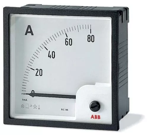 ABB Stotz S&J Amperemeter analog AMT1-A1-1/96