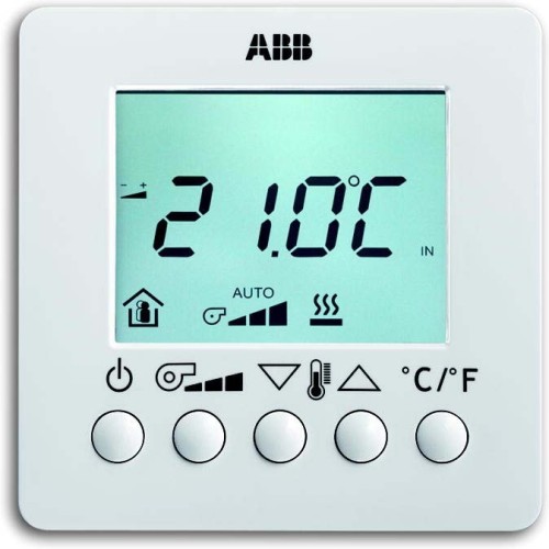 ABB Stotz S&J Raumtemperaturregler AP 6138/11-84-500