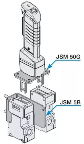 ABB Stotz S&J Unterplatte JSM 50G