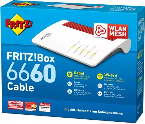 AVM WLAN Router FRITZ!Box6660 CABLE