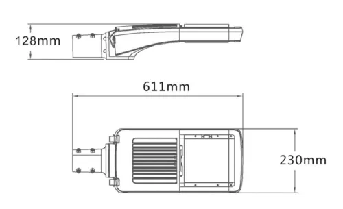 Abalight LED-Außenleuchte MAIN-60-760-T