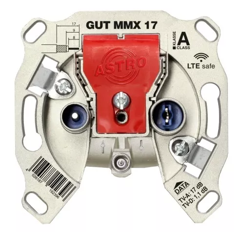 Astro Strobel BK-Modem-Durchgangsdose GUT MMX 17