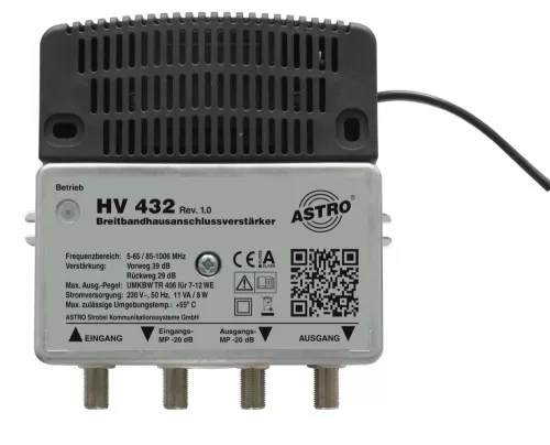 Astro Strobel Breitbandverstärker HV 432