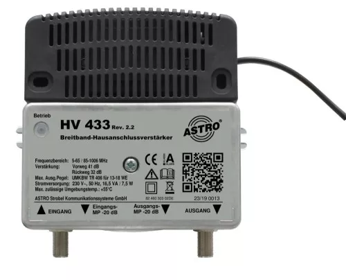 Astro Strobel Breitbandverstärker HV 433