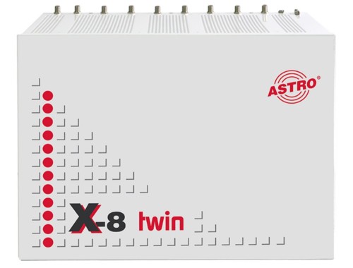 Astro Strobel SAT-Aufbereitung X-8TWIN+4 x X-QAM642
