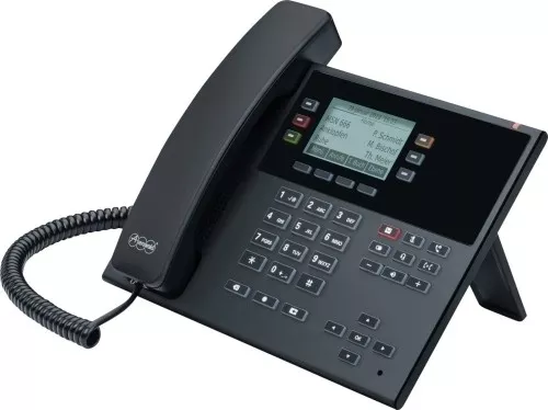 Auerswald SIP-Systemtelefon COMfortel D-210 sw