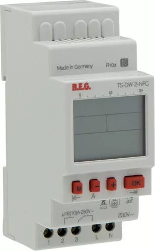 BEG Brück Electronic Zeitschaltuhr TS-DW-2-NFC