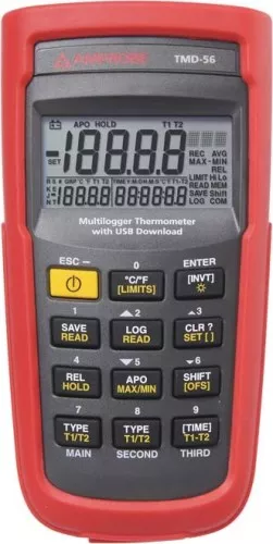 Beha-Amprobe Thermometer Typ K/J/T/E Amprobe TMD-56