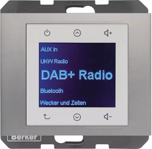 Berker Radio DAB+, Bt., K.x edels 30847004