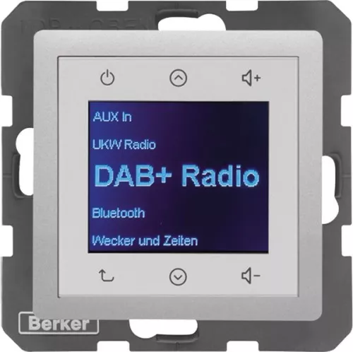 Berker Radio DAB+, Q.x alu 29846084