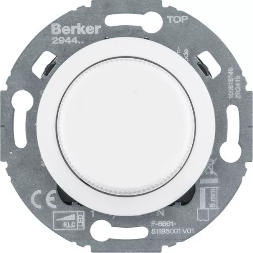 Berker Uni-Drehdimmer Z.-st.(LED) 294410