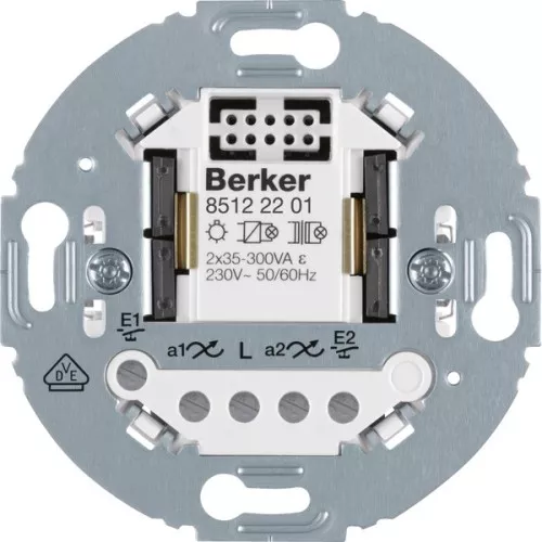 Berker Universal-Schalteinsatz 2f 85122201