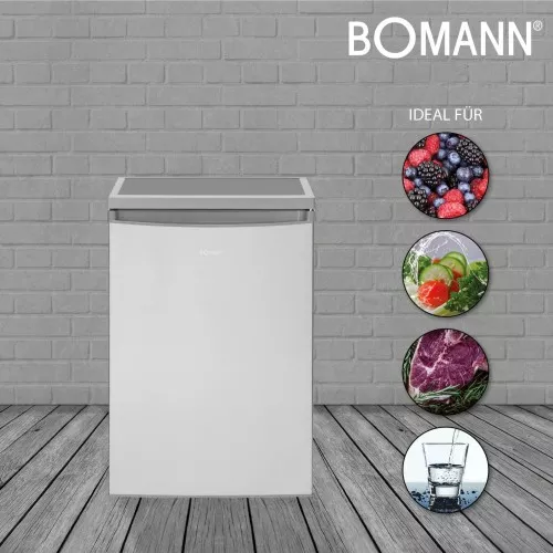 Bomann DA Vollraum-Kühlgerät VS 2185.1 inox-look