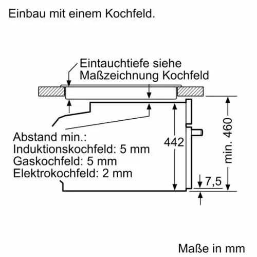 Bosch MDA Kompaktbackofen CMG633BB1