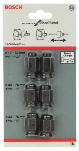 Bosch Power Tools Adapter-Set für Lochsägen 2608584682