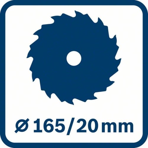 Bosch Power Tools Akku-Kreissäge 06016C1200