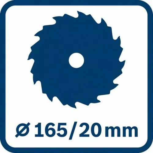 Bosch Power Tools Akku-Kreissäge 06016C1201