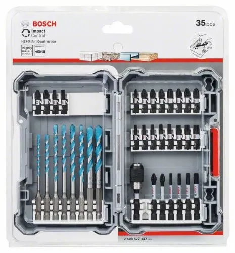 Bosch Power Tools Bohrer-u.Schrauber Bit-Set 2608577147