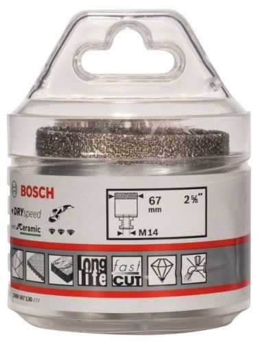 Bosch Power Tools Diamanttrockenbohrer 2608587130