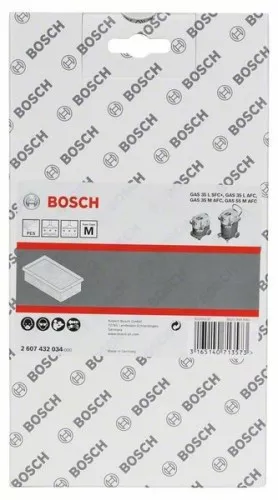Bosch Power Tools Flachfaltenfilter 2607432034