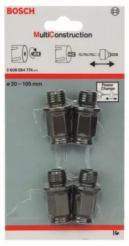 Bosch Power Tools MC-Adapternüsse 2608584774