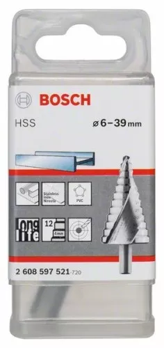 Bosch Power Tools Stufenbohrer 2608597521