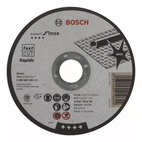 Bosch Power Tools Trennscheibe 1 mm 2608600549