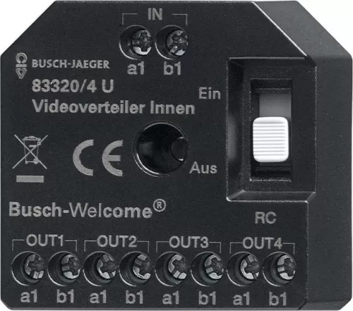 Busch-Jaeger Aktiv Videoverteiler 83320/4 U
