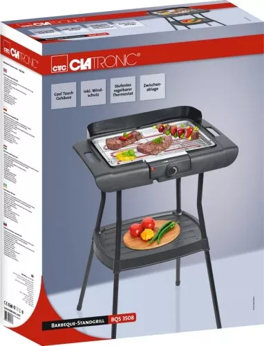CTC Clatronic Barbecue-Standgrill CTC BQS 3508 sw
