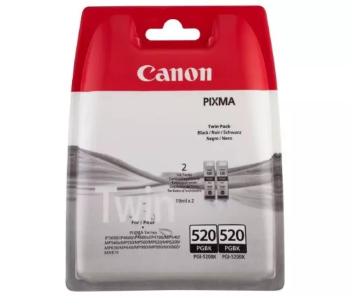 Canon Tinten Doppelpack CANON PGI-520BK(VE2)