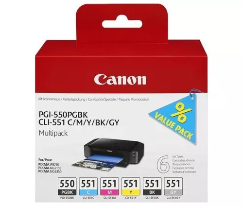 Canon Tinten Multipack CANON PGI-550PG