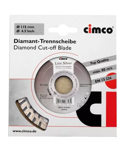 Cimco Werkzeuge Diamanttrennscheibe 208718