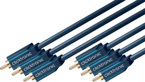 Clicktronic YUV-Komponentenkabel 70427