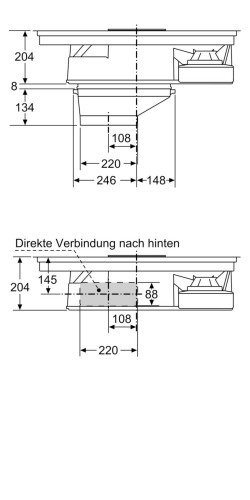 Constructa-Neff EB-Autark-Kochfeld m.Abzug T18BD3AN0