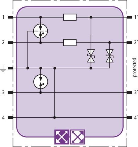 DEHN Kombi-Ableiter-Modul BXT ML2 BE S 12
