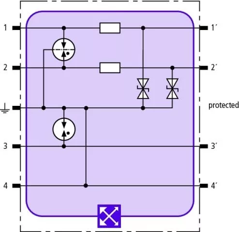 DEHN Kombi-Ableiter-Modul BXT ML2 BE S 48
