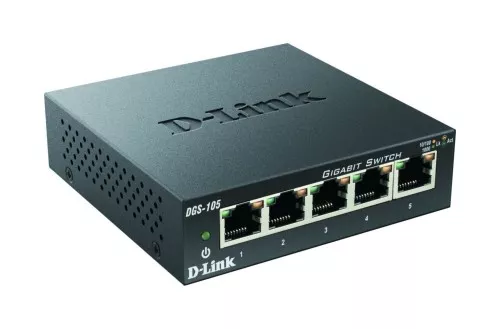 DLink Deutschland Gigabit Switch 5-Port DGS-105/E