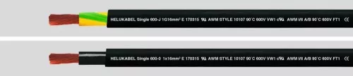 Diverse HEL SINGLE 600-J 1G 50 G/G SINGLE 600-J 1G 50 G