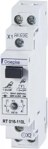 Doepke Taster mit LED RT 016-110L
