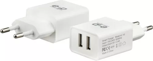 E+P Elektrik USB-Ladegerät AC102 ws