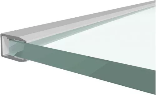 EVN Lichttechnik Alu-Glasbodenprofil AP GB8 100