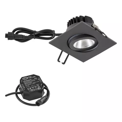 EVN Lichttechnik LED-Deckeneinbauleuchte PC654N61602