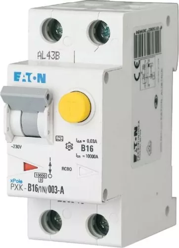 Eaton FI/LS-Kombischalter PXK-B16/1N/003-A