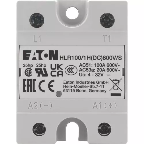 Eaton Halbleiterrelais, Hockey HLR100/1H(DC)600V/S