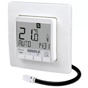 Eberle Controls UP-Uhrenthermostat FIT 3 L / weiß