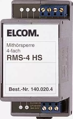 Elcom Mithörsperre RMS-4 HS