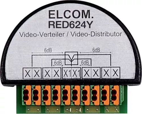 Elcom Videoverteiler RED624Y