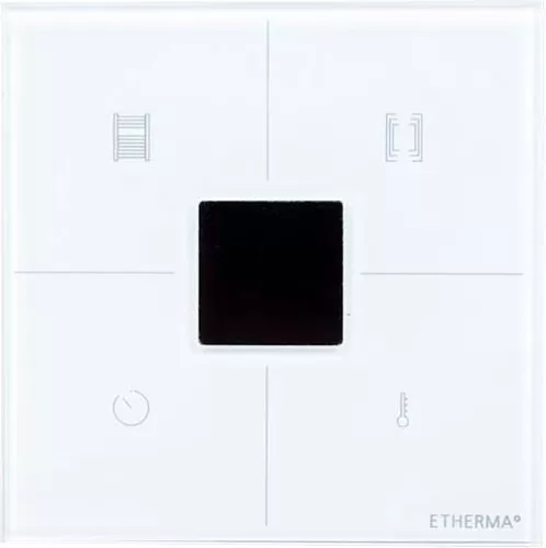 Etherma Design-Einbauthermostat eTOUCH-hybrid
